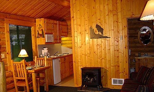 Somers Bay Log Cabin Lodging 호텔 외부 사진