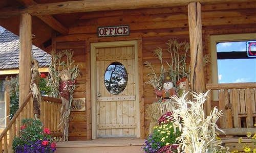Somers Bay Log Cabin Lodging 호텔 외부 사진